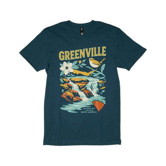 Dapper Ink Greenville Gem Of The Upstate Short Sleeve T-Shirt