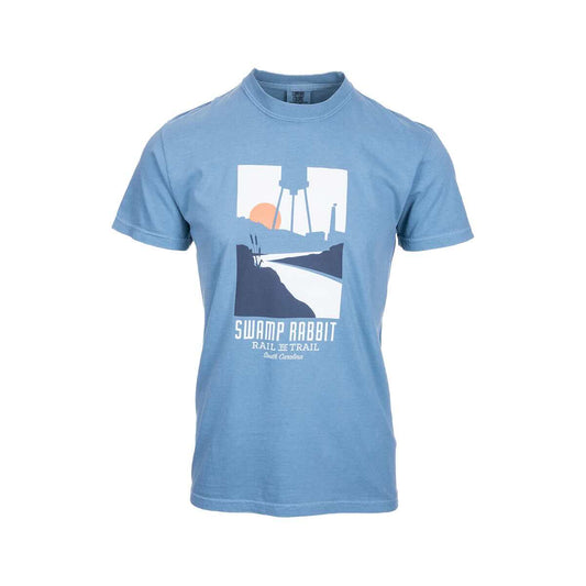 Dapper Ink Swamp Rabbit Rail to Trail Greenville Short Sleeve Shirt