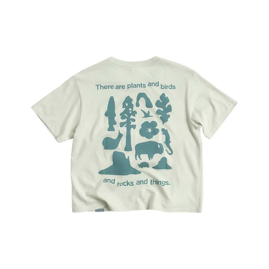 The Landmark Project Women's Made to be Outside Short Sleeve Boxy T-Shirt