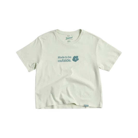 The Landmark Project Women's Made to be Outside Short Sleeve Boxy T-Shirt