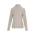 North River Women's Super Soft Turtle Neck Long Sleeve Top, Cashmere