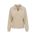 North River Women's Camden V-Neck Long Sleeve Top, Plaza Taupe