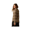 Carve Designs Women's Fairbanks Long Sleeve Supersoft Shirt, Dkolive Plaid, alternate view 1