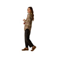 Carve Designs Women's Fairbanks Long Sleeve Supersoft Shirt, Dkolive Plaid, alternate view 2