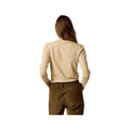 Carve Designs Women's Denise Rib Long Sleeve Turtleneck Top, Birchstripe, alternate view 1