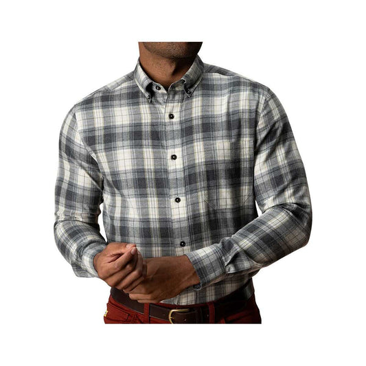 Duck Head Men's Cotton Flannel Long Sleeve Sport Shirt
