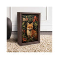 P. Graham Dunn Fox Framed Linen Wall Art