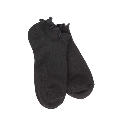 World's Softest Women's Weekend Quarter Crew Ruffle Socks