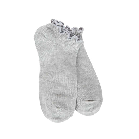 World's Softest Women's Weekend Quarter Crew Ruffle Socks