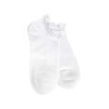 World's Softest Women's Weekend Quarter Crew Ruffle Socks