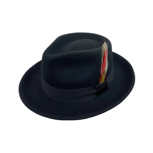 Broner Streetwise Felt Pinch Front Fedora Hat
