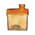 Creative Co-Op Glass House Shaped Taper Holder/Vase