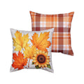 Evergreen Hello Fall Leaves Pillow Cover