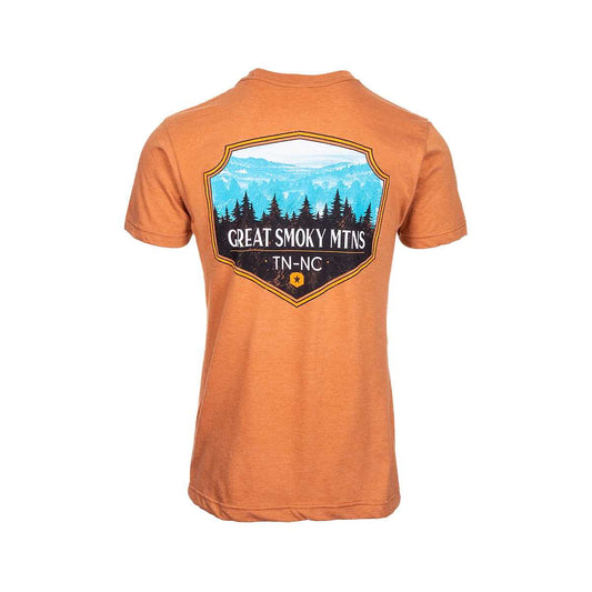 Great Smoky Mountains Treeline Short Sleeve T-Shirt