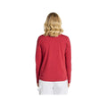Life is Good Women's All the Snowflakes V-Neck Long Sleeve Crusher T-Shirt
