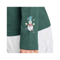 Life is Good Women's Snowman Parade V-Neck Long Sleeve Crusher T-Shirt