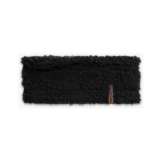 Turtle Fur Comfort Lush Wide Fleece Headband, Black
