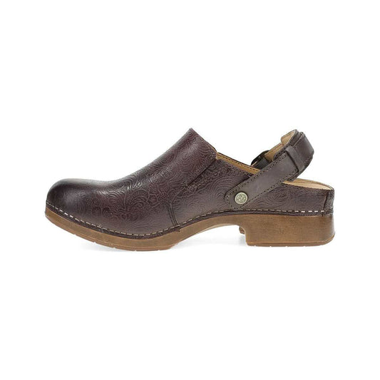 Dansko Women's Millie Tooled Leather Clog
