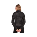Charlie B Women's Vintage Faux Leather Jacket, Black, alternate view 1