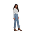 Charlie B Women's Charlotte Straight Leg Jeans, Medium Blue, alternate view 2