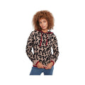 Charlie B Women's Printed Leopard Hoodie Sweater, Animal