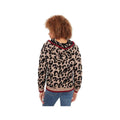Charlie B Women's Printed Leopard Hoodie Sweater, Animal, alternate view 1