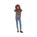 Charlie B Women's Printed Leopard Hoodie Sweater, Animal, alternate view 3