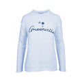 Liquid Energy Apparel Women's Greenville Palm Moon Long Sleeve Sweater
