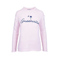 Liquid Energy Apparel Women's Greenville Palm Moon Long Sleeve Sweater