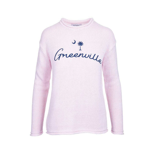 Liquid Energy Apparel Women's Greenville Palm Moon Long Sleeve Sweater