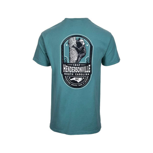 Green Street Hendersonville Keyhole Black Bear Short Sleeve T-Shirt