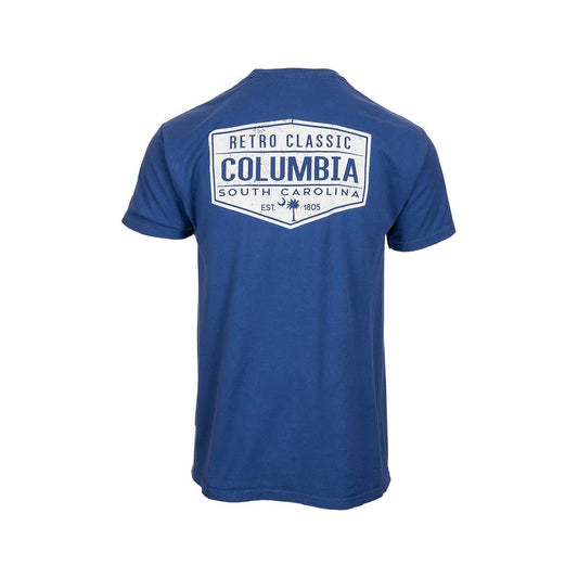Green Street Columbia Palmetto Moon Retro Classic Short Sleeve T-Shirt