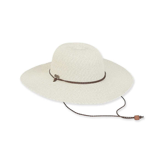 Sun N Sand Women's Paper Braid Wide Brim Sun Hat