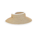 Sun N Sand Women's Paper Braid Rollup Visor