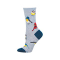Socksmith Women's Bird is the Nerd Crew Socks
