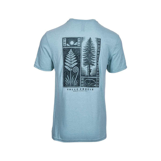 Bum Wraps Valle Crucis Woodcut Nature Short Sleeve T-Shirt