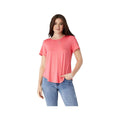 Coco+Carmen Women's Erin Pleat Back Short Sleeve T-Shirt