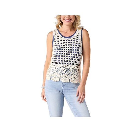 Coco + Carmen Women's Paula Crochet Tank Top