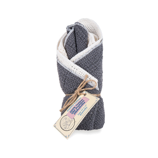 Old-Fashioned Dishcloth - 4 Pack Gray Natural