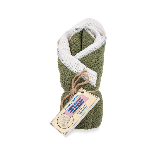 Old-Fashioned Dishcloth - 4 Pack Sage Natural