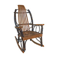 A Little Bit Country Amish Rocker with Armrest Dark Oak