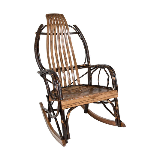A Little Bit Country Amish Rocker - No Armrest Dark Oak
