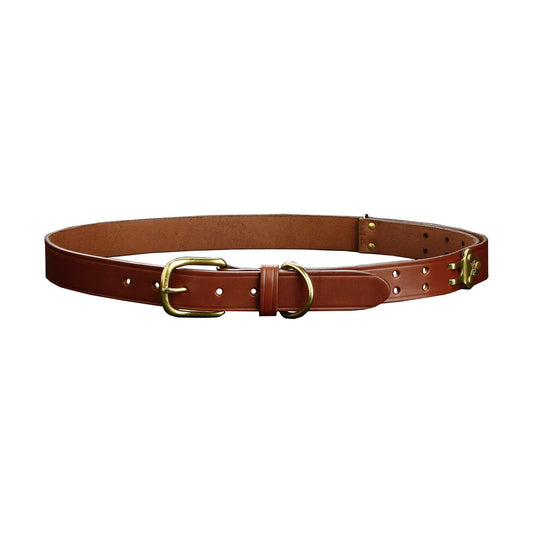 Men's No. 1 Belt Brown Brass