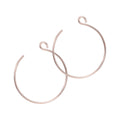 Stuart Nye Jewelry Backward Loop Large Gold Filled Earrings