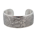 Salisbury Silver and Pewter Flower of the Month Bracelet June