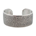 Salisbury Silver and Pewter Flower of the Month Bracelet Mar