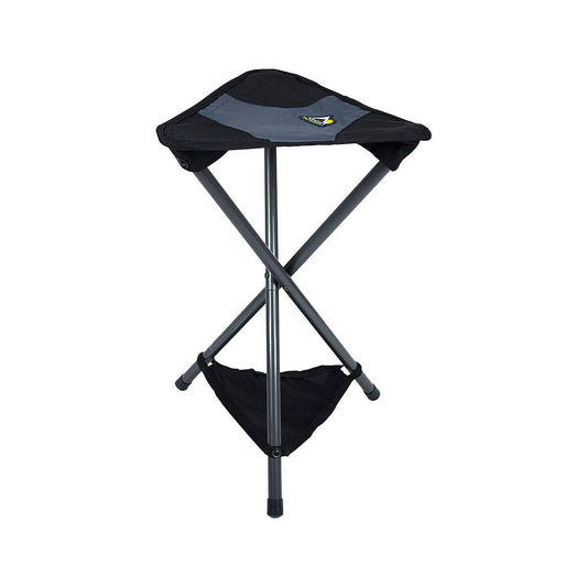 GCI Outdoor Packseat Folding Portable Stool Black