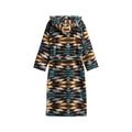 Pendleton Men's Cotton Terry Velour Bathrobe, Wyeth Trail Charcoal, alternate view 1