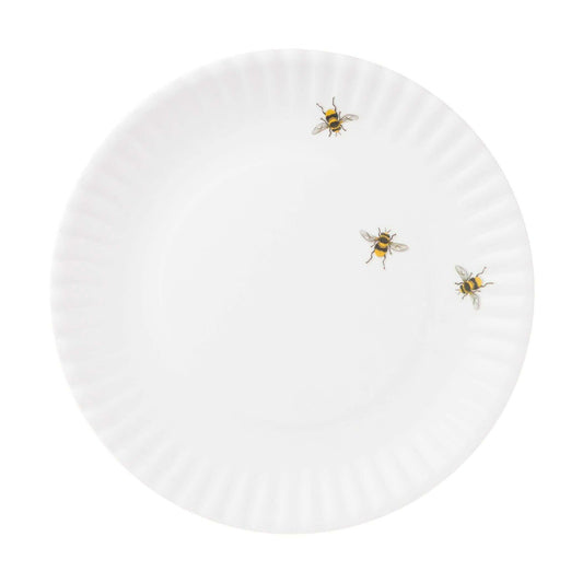 Bees Melamine Paper Plate - 9 Inch