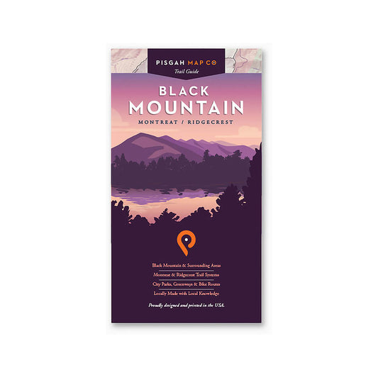 WNC Black Mountain Trail Guide Map